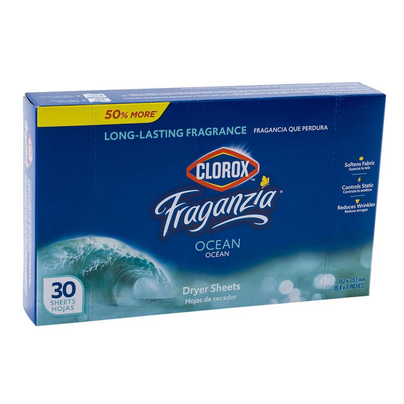 Deluxe Import Trading - Wholesale Dryer Sheets - Clorox Dryer Sheets - 6.4x8'' - 30 Sheets0