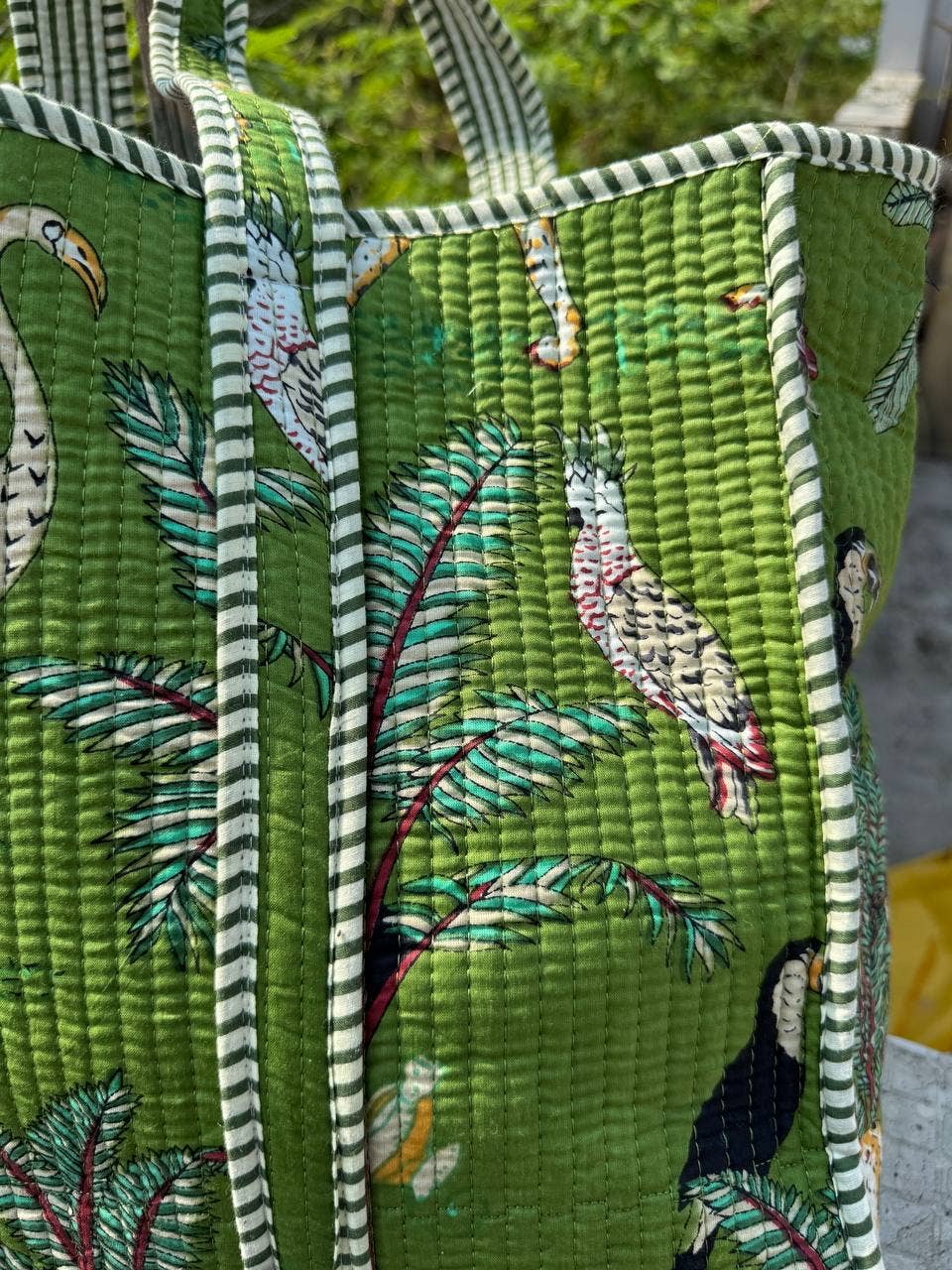 GYPSY STUDIO - Vendita all'ingrosso Tracolla - Donna - Borsa a tracolla trapuntata in cotone con stampa animale1