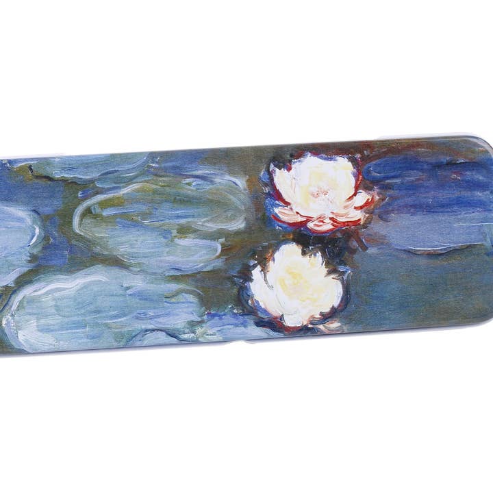 Caja de lápices de hojalata con obras de arte mundialmente famosas - Les Nymphéas para venta al por mayor de DAHO