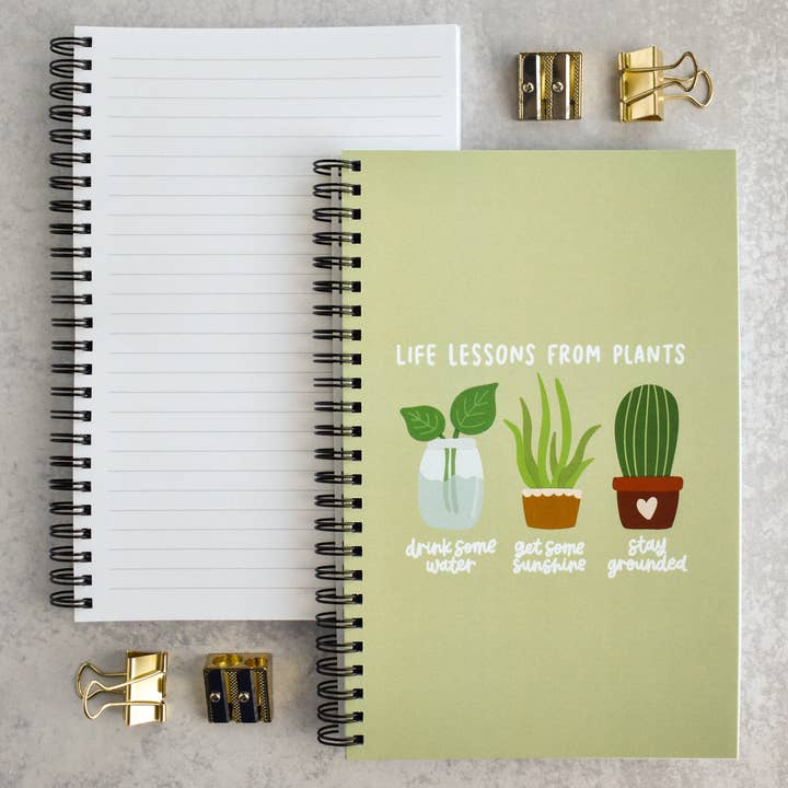 Life Lessons from Plants Notebook for wholesale by Kyn You Believe It