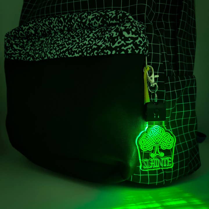 The 308 Collective - Wholesale Keychain – Unisex - Slainte Irish LED Keychain with Clip1