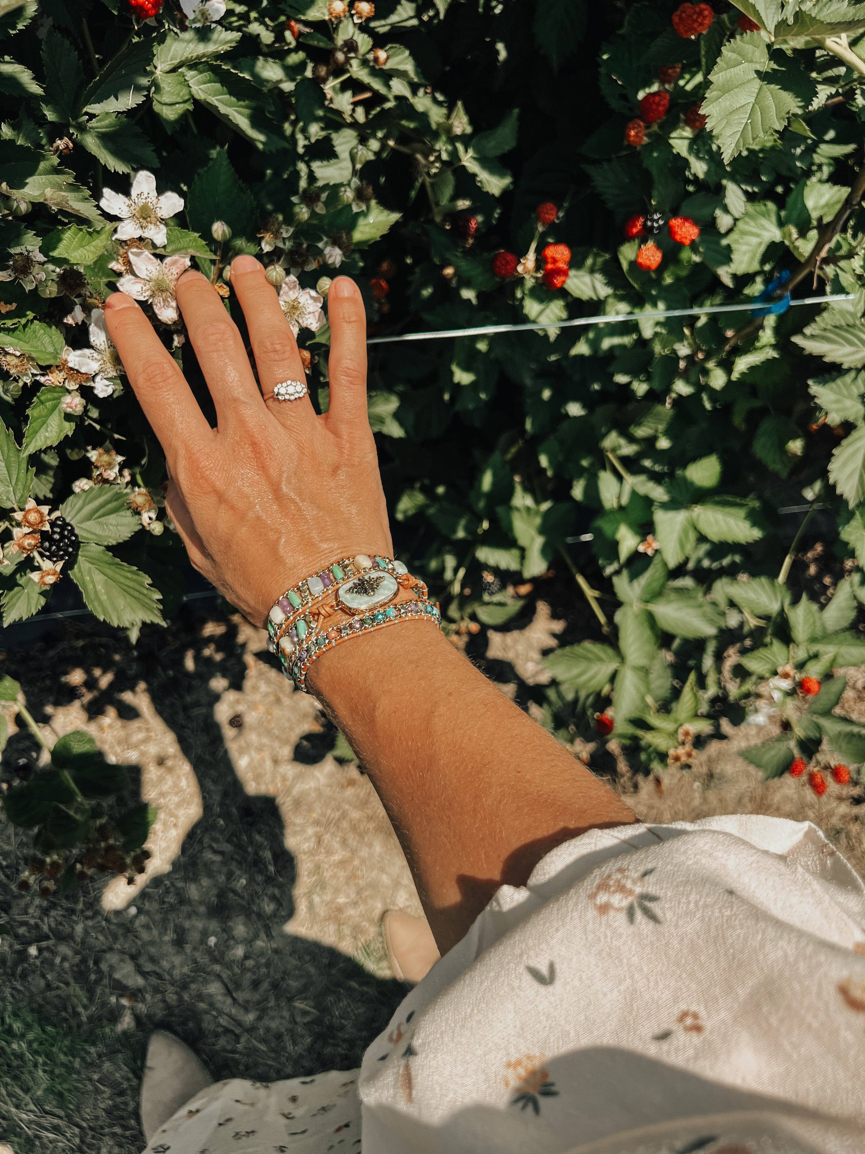 Nya Rose - Wholesale Charm/Dangle Bracelet - Bee Charm Bracelet10