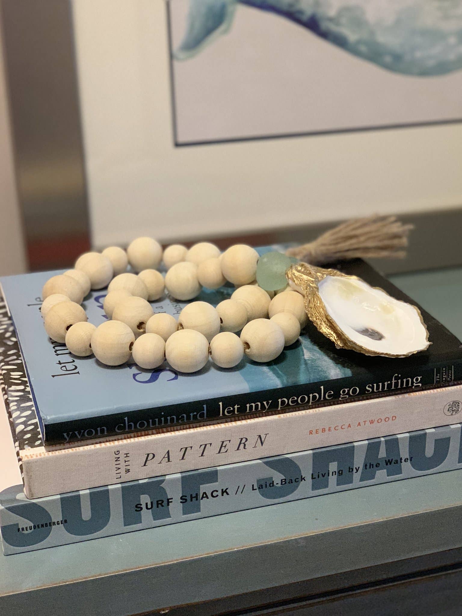 The Gilded Shell – Objeto de mesa decorativo por atacado – O litoral - praia de nudismo4