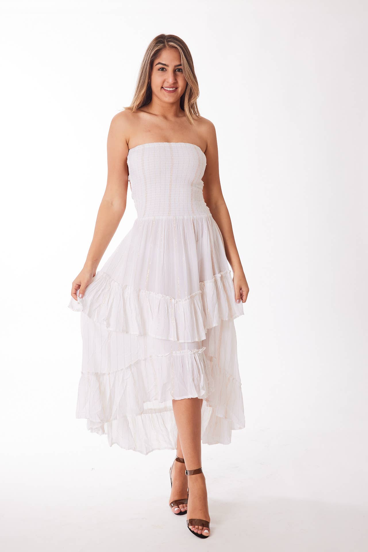 Ranee's – Engroshandel Kjole - Dame – Tre rem kjole9