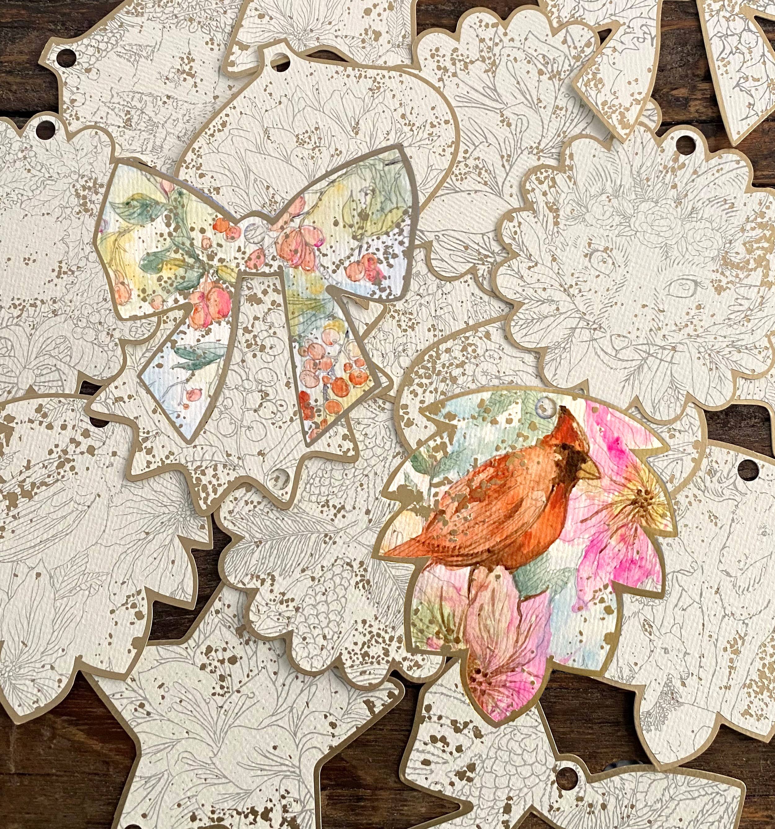 Schiffer Publishing - Wholesale DIY Craft Kit - Paint-Your-Own Holiday Decorations7