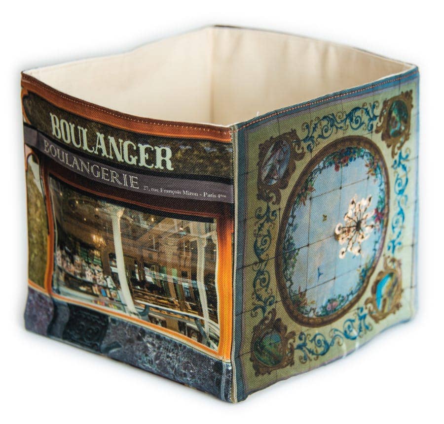 Maron Bouillie - Venta al por mayor Cestas - Cesta de almacenamiento Paris Boulangerie Petit Versailles1