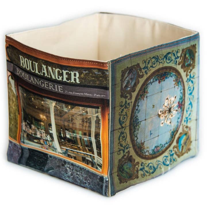 Maron Bouillie - Venta al por mayor Cestas - Cesta de almacenamiento Paris Boulangerie Petit Versailles1