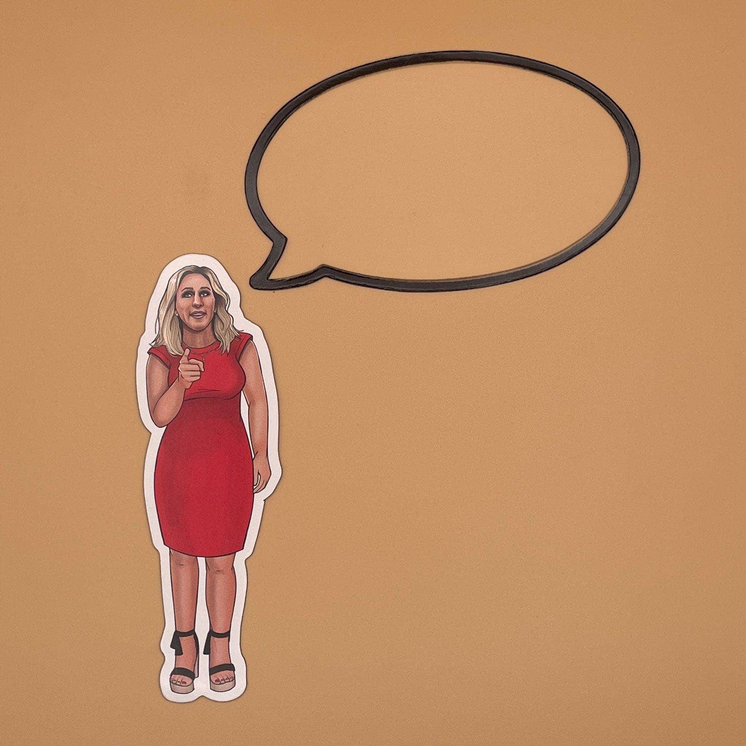 Dissent Pins - Wholesale Magnet - What Will Marjorie Taylor Greene Say Next?0