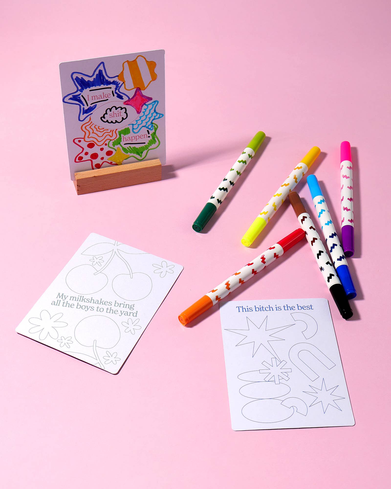 Journey Of Something AU & EU - Wholesale Card game - Colour Your Own Adult Affirmation Cards4