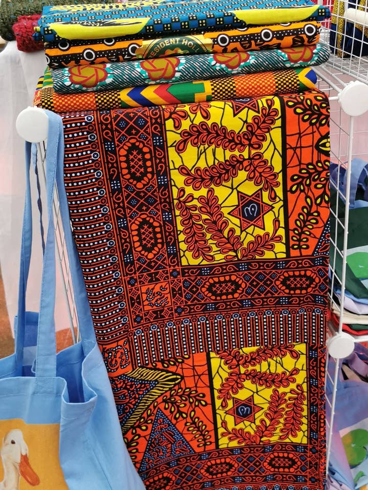 African Fabric Sold By Yard for wholesale by Luce.eps