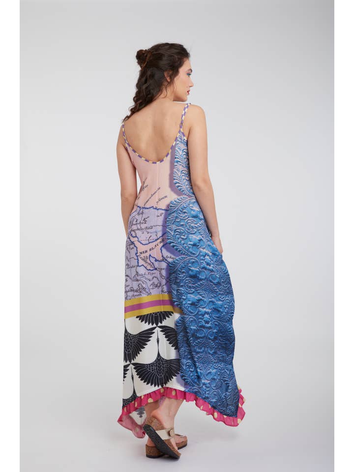 IPNG Design - Wholesale Dress - Women's - Dress V Neck - Mermaidien Shuffle