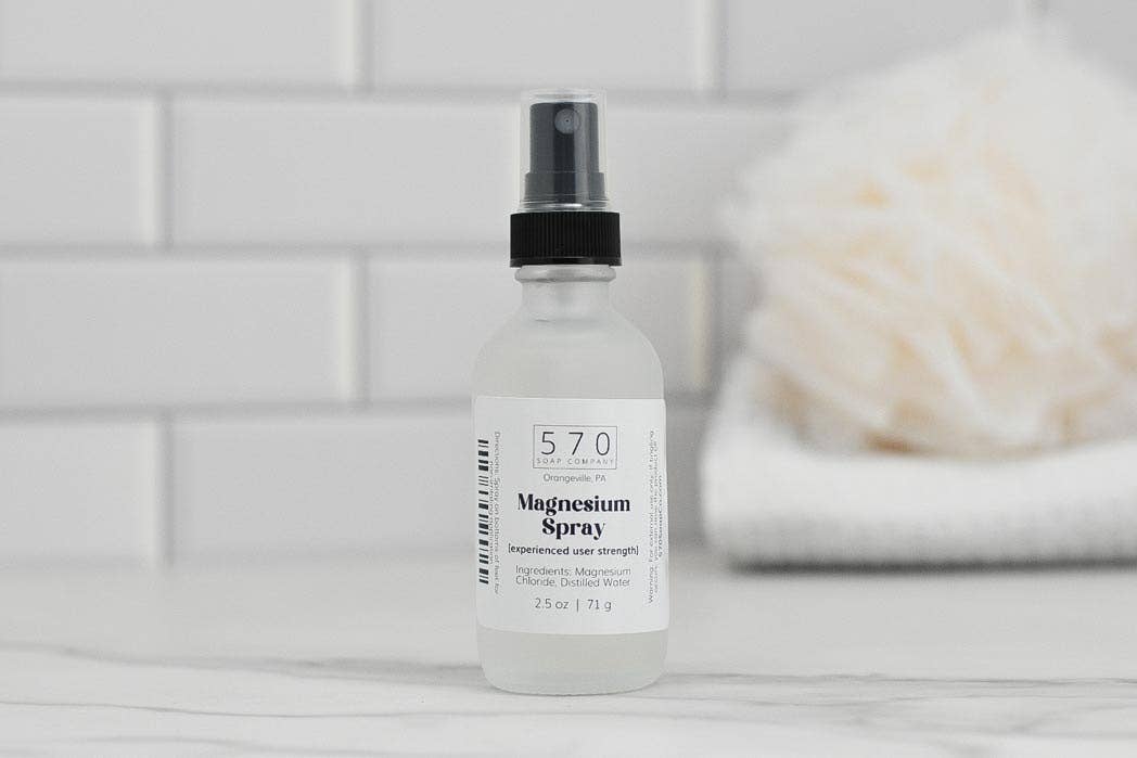 570 Soap Company - Wholesale Pain Relief Spray/Cream - Magnesium Spray (experienced user strength)1