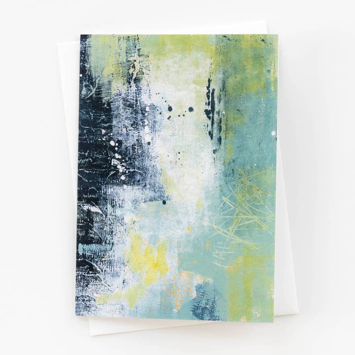 Abstract Fine Art Card for wholesale by Woodnote