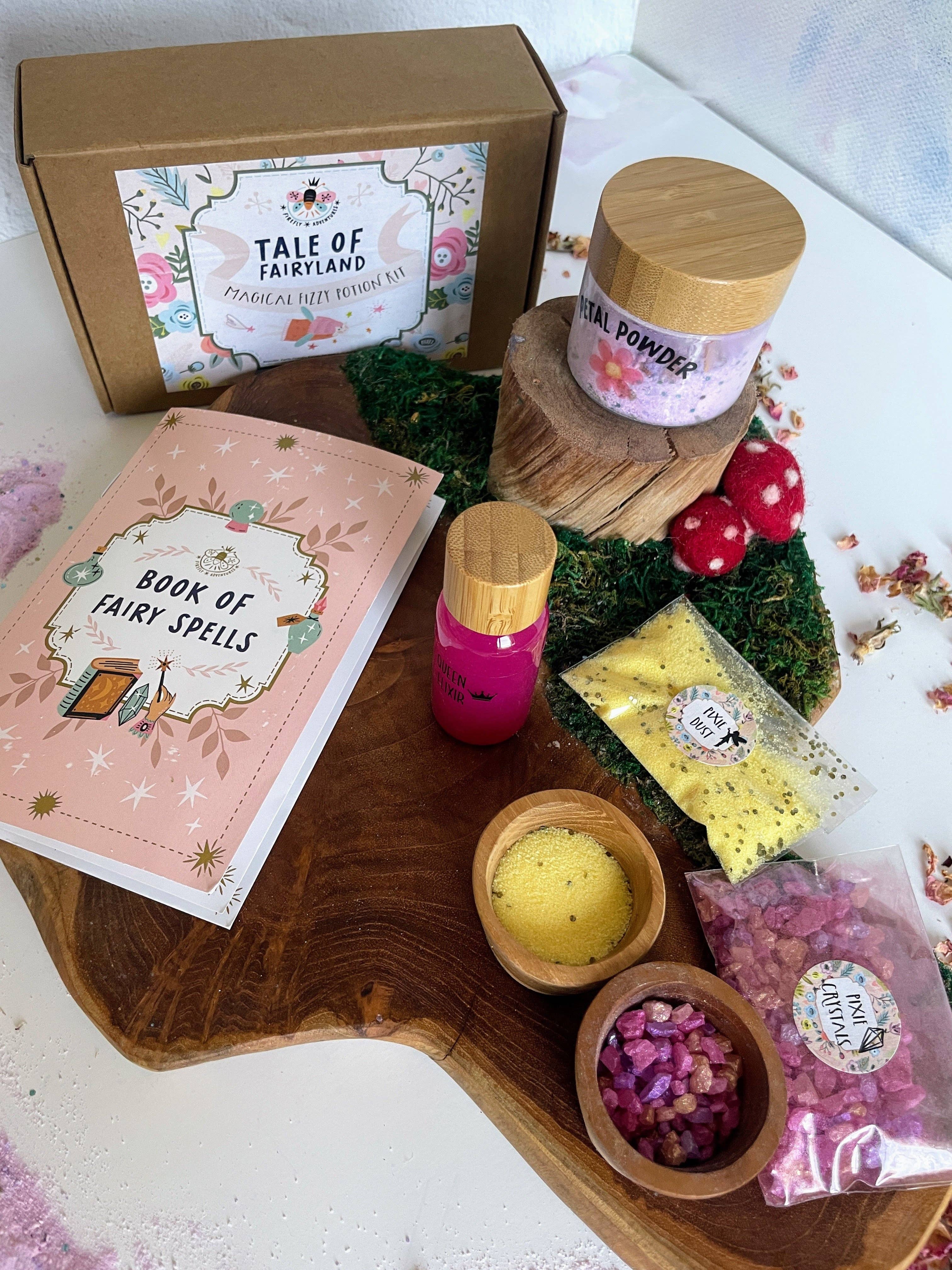 Firefly Adventures LLC - Wholesale DIY Craft Kit - Kids - Tale of Fairyland - Medium Potion Kit1