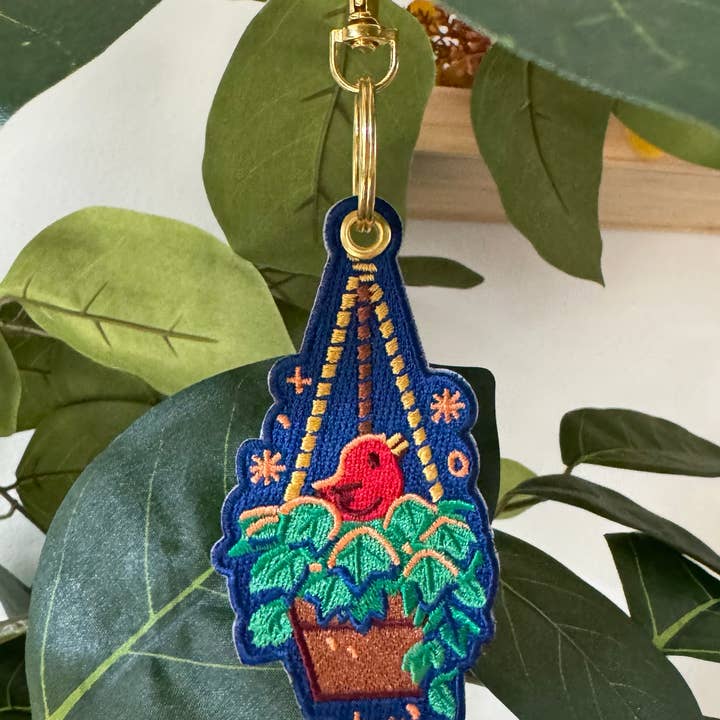 ginkgo house - Wholesale Keychain - Women's - Happy Houseplant Keychain2