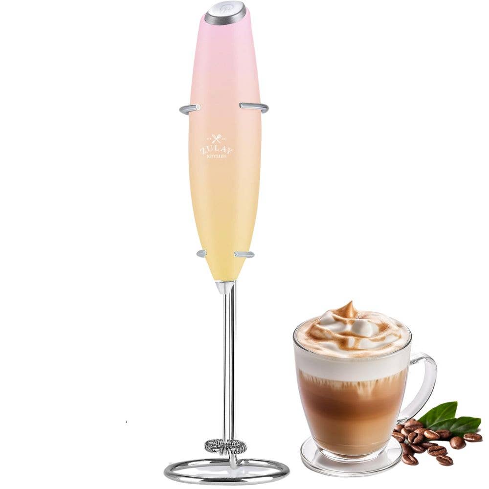 Zulay Kitchen - Wholesale Kitchen Tool/Gadget - Powerful Handheld Milk Frother - With Stand25