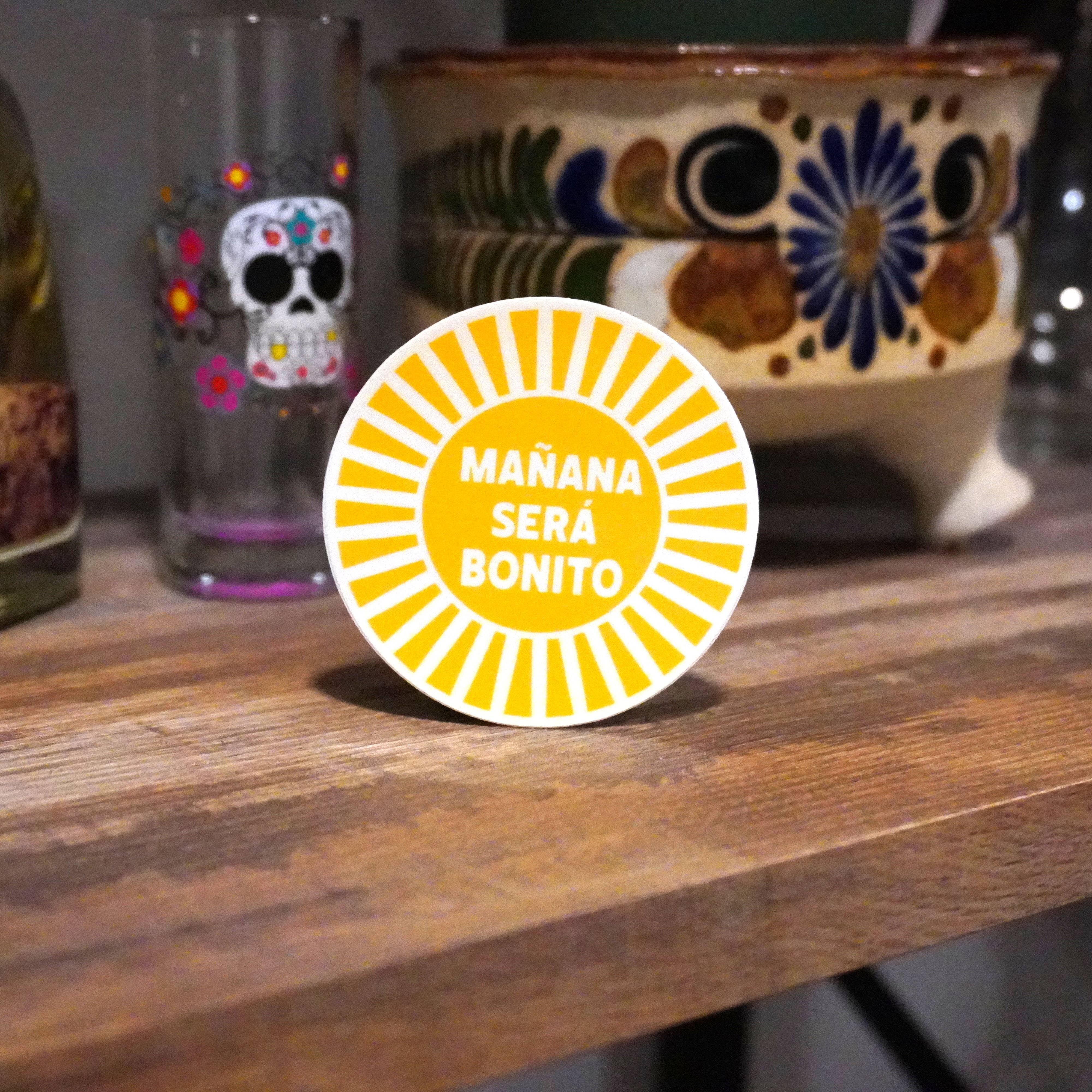 Erica Alfaro Designs – Adesivo por atacado – Adesivo Vinil Mañana Sera Bonito1