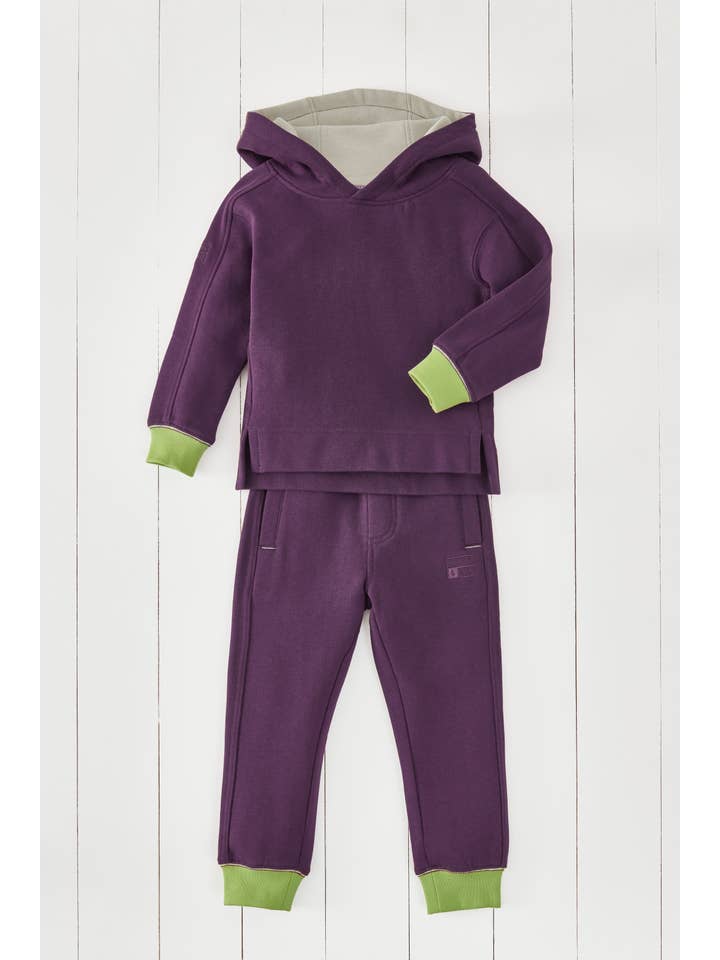 Grass & Air - Wholesale Athletic Sweatpants/Joggers - Kids - Amethyst Kids' Purple Joggers6