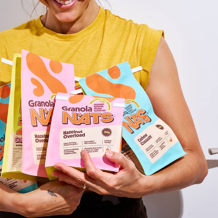 NATS - Wholesale Granola - Granola sin gluten de Anacardos , semillas y frutos rojos2