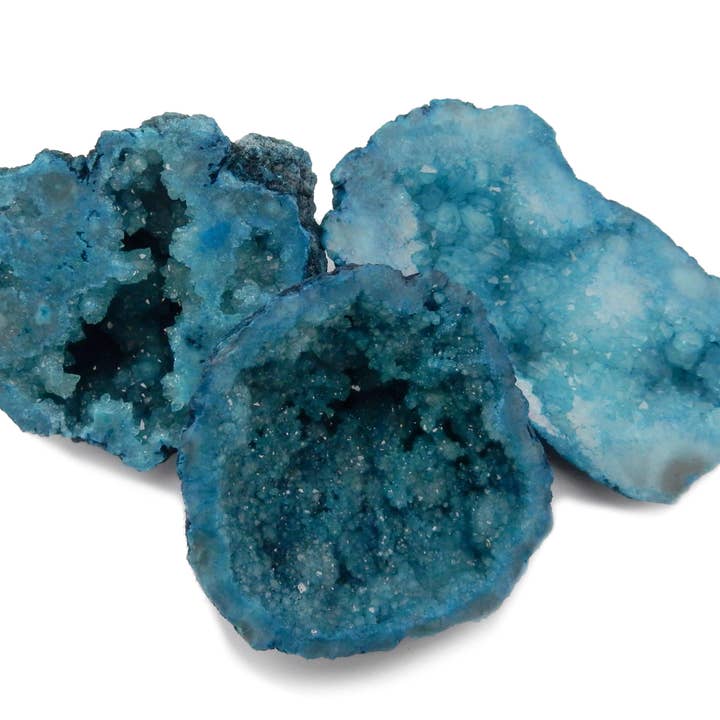 Rock Paradise - Wholesale Spiritual Stone/Crystal - Large Geode Half - Dyed Druzy Geodes - YOU CHOOSE THE COLOR - Gorgeous Display Piece (RK27)