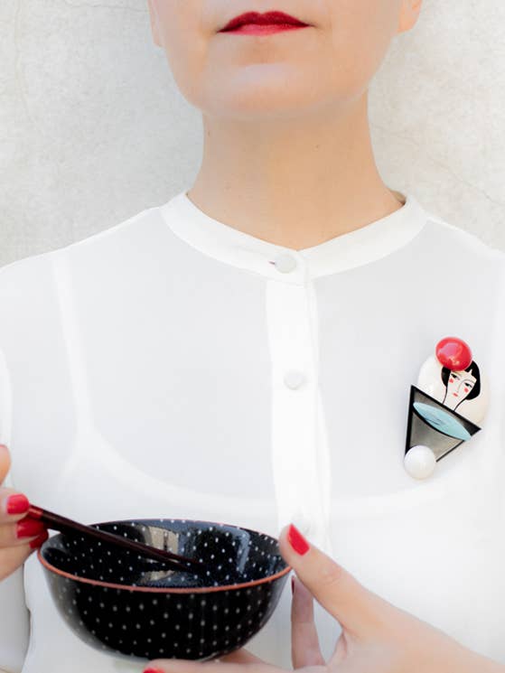 Tokyo pin for wholesale by ROSSO CUORE