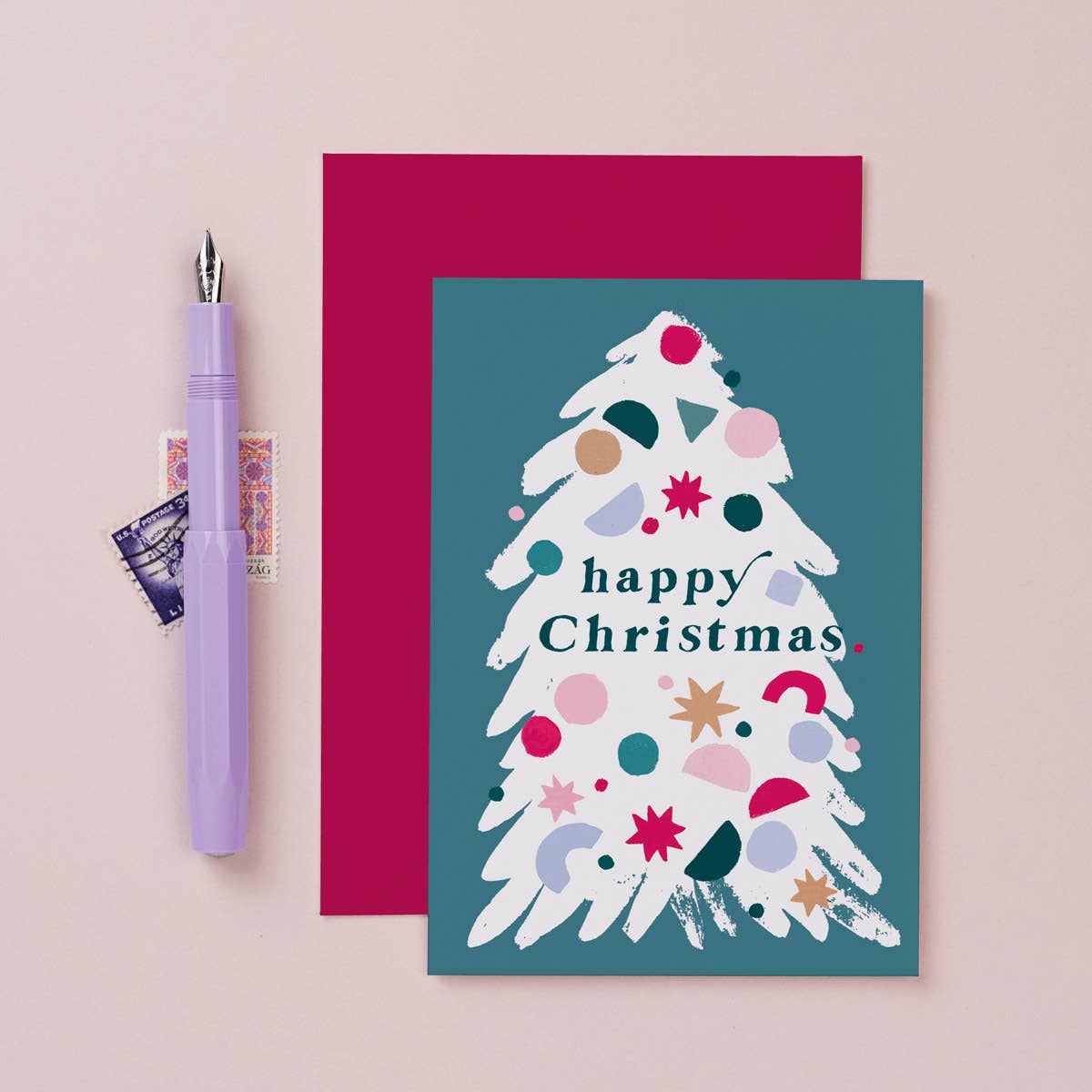 Sister Paper Co. – wholesale Christmas card – Happy Christmas Tree Card | Christmas Cards | Holiday Cards1