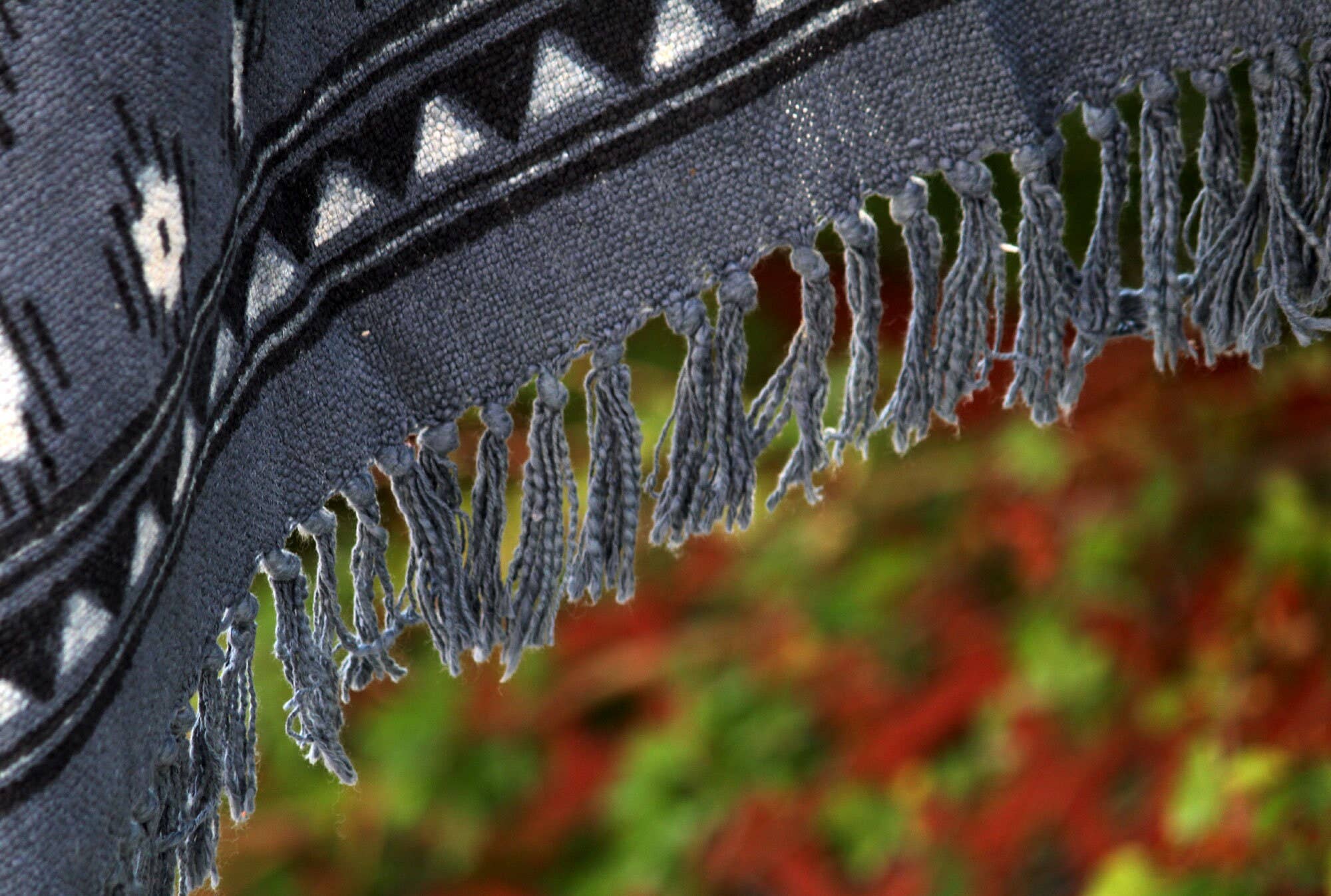 Bhawana Handicrafts - Vente Plaids - Plaid fait main en coton pour canapé, tissu Mud Cloth indigo imprimé au tampon5