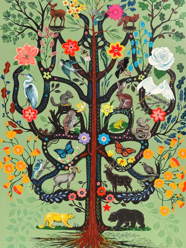 Tree of Life Print for wholesale by 3 Fish Studios
