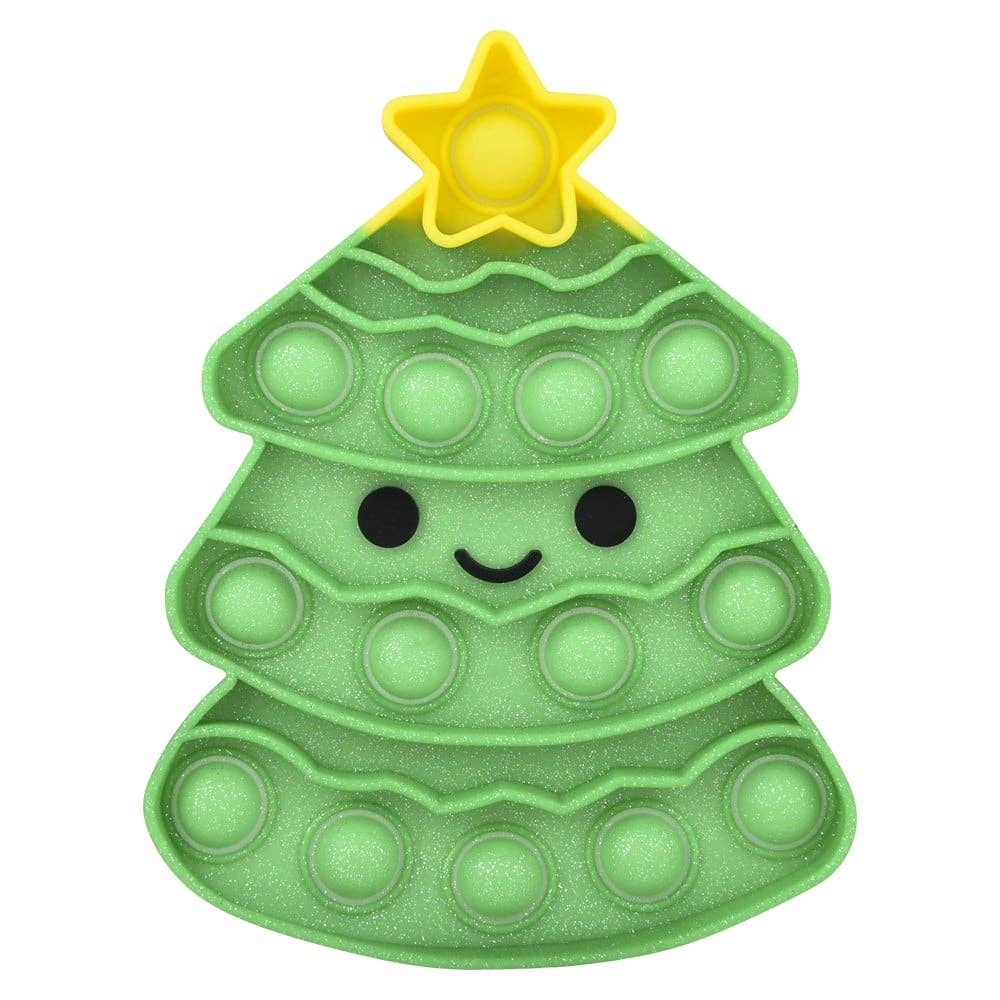 La Luna Bella - Toys – wholesale Fidget toy – Kids – CHRISTMAS TREE GLITTER BUBBLE POPPERS LLB Fidget Toys4