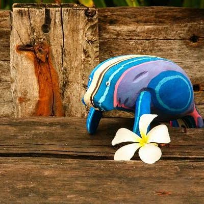 Ocean Sole - Wholesale Sculpture - Manatee Flip Flop Sculpture4