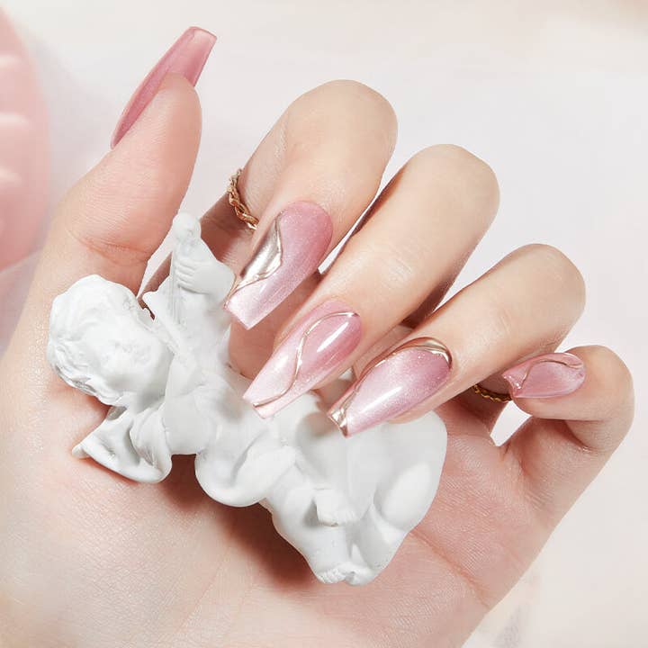 Modelones - Wholesale Nail Polish - Pink Enchantress - Modelones Gel Nail Polish Cat Eye Gel 15ml