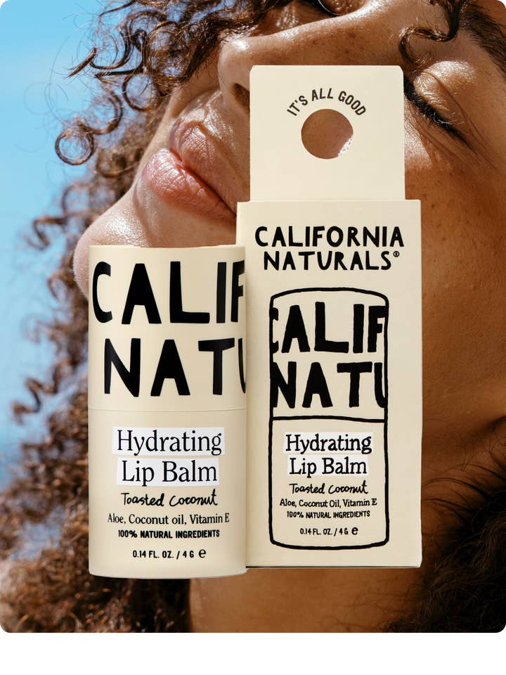 Hydrating Lip Balm, Toasted Coconut for wholesale by California Naturals
