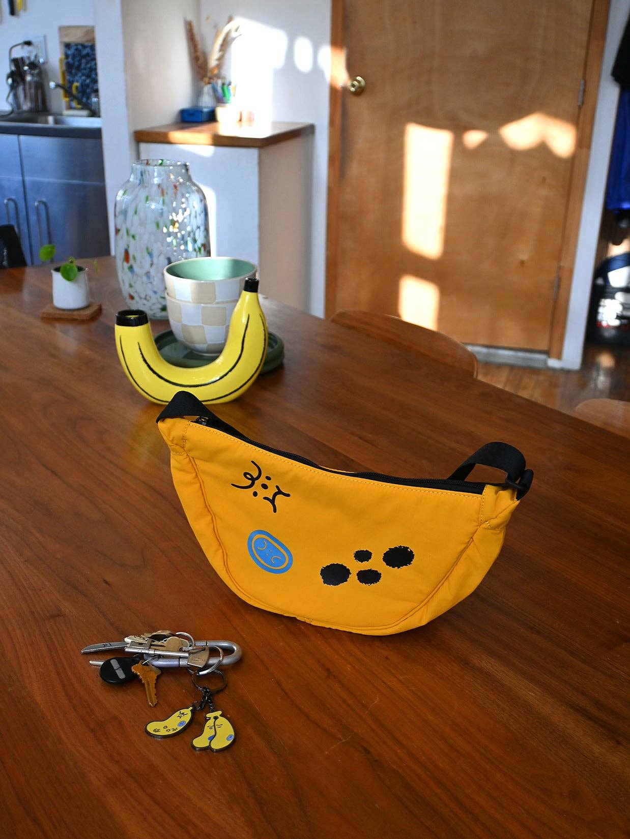 Natali Koromoto - Wholesale Crossbody Bag - Unisex - "Bad-nana" Crescent Bag11