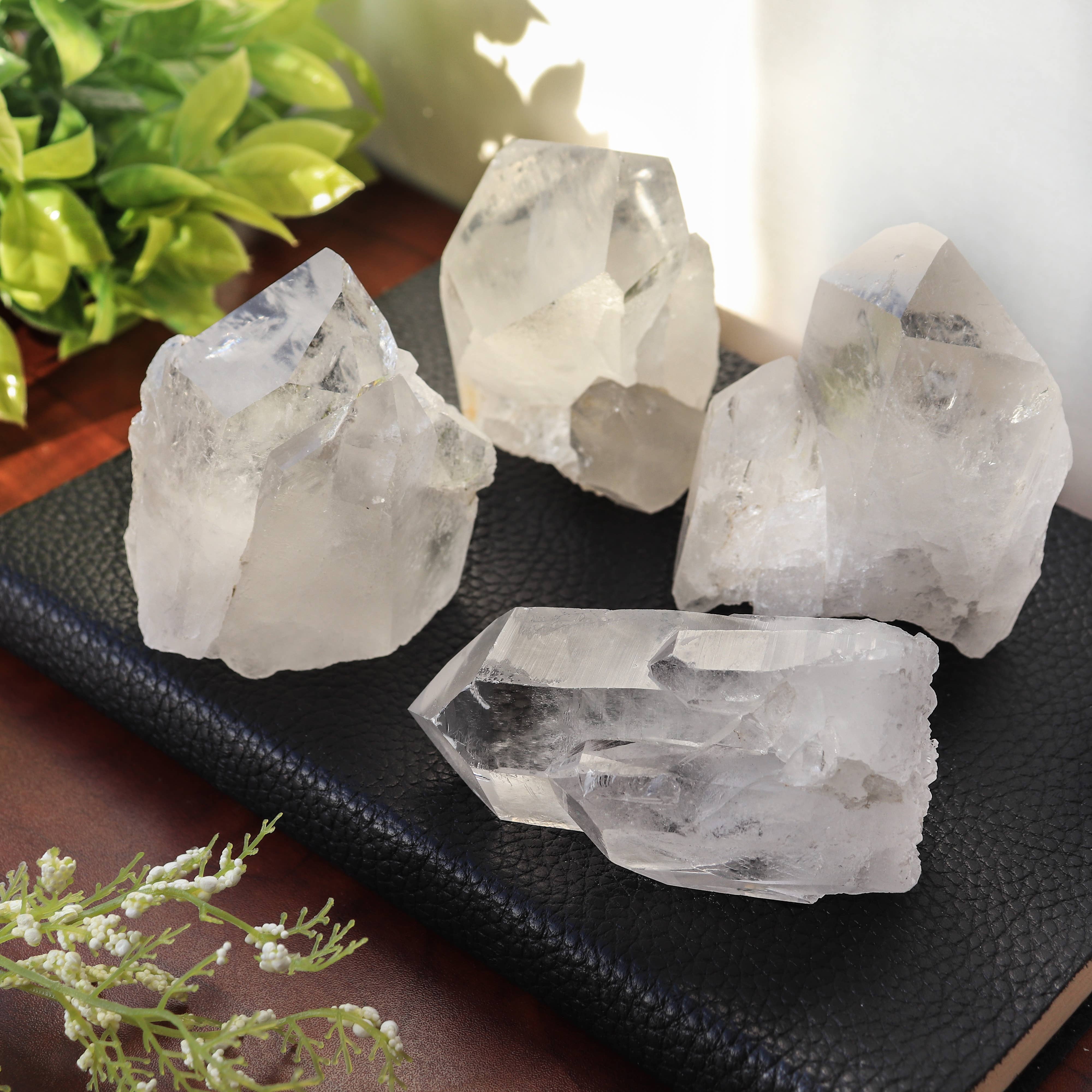 Natures Artifacts Inc - Vente Pierre et cristal de spiritualité - Clusters de cristaux de quartz de 1 lb | Pierres précieuses en cristal de quartz2