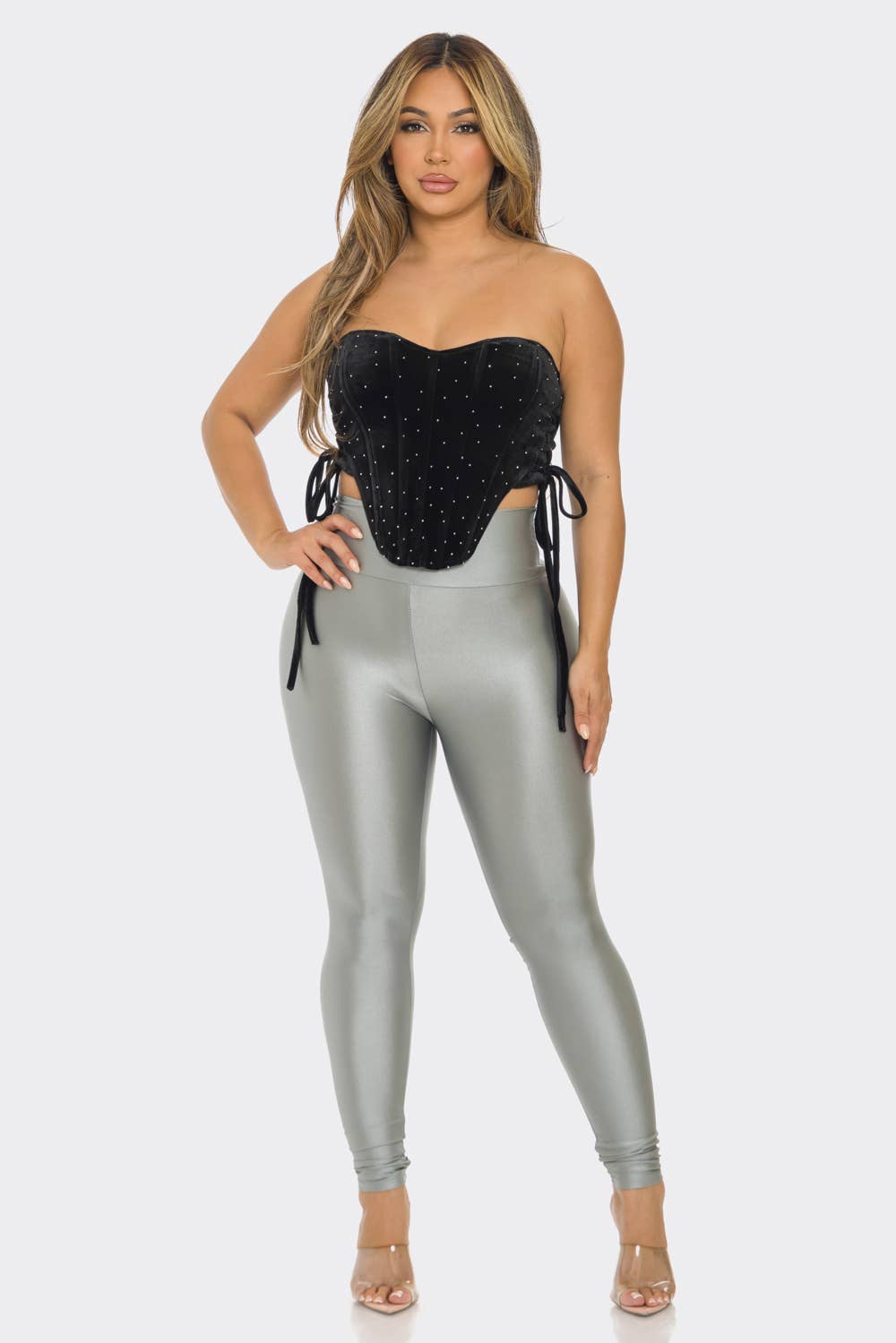 Uptown Apparel – Großhandel Fashion-Leggings – Damen – High Waist Leggings aus Nylon3