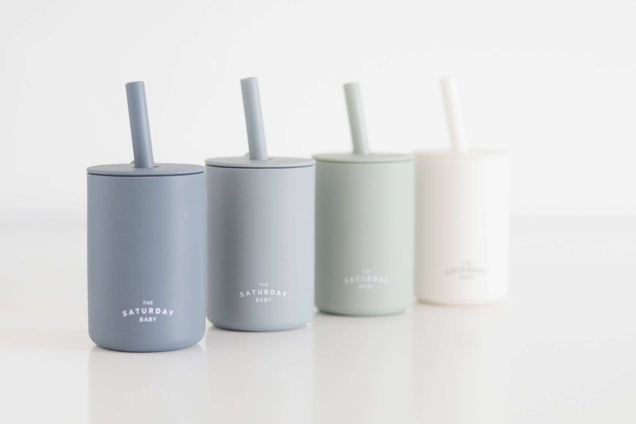 The Saturday Baby - Wholesale Drinking Glass/Cup - Kids & Baby - The Saturday Baby Silicone Straw Cup13