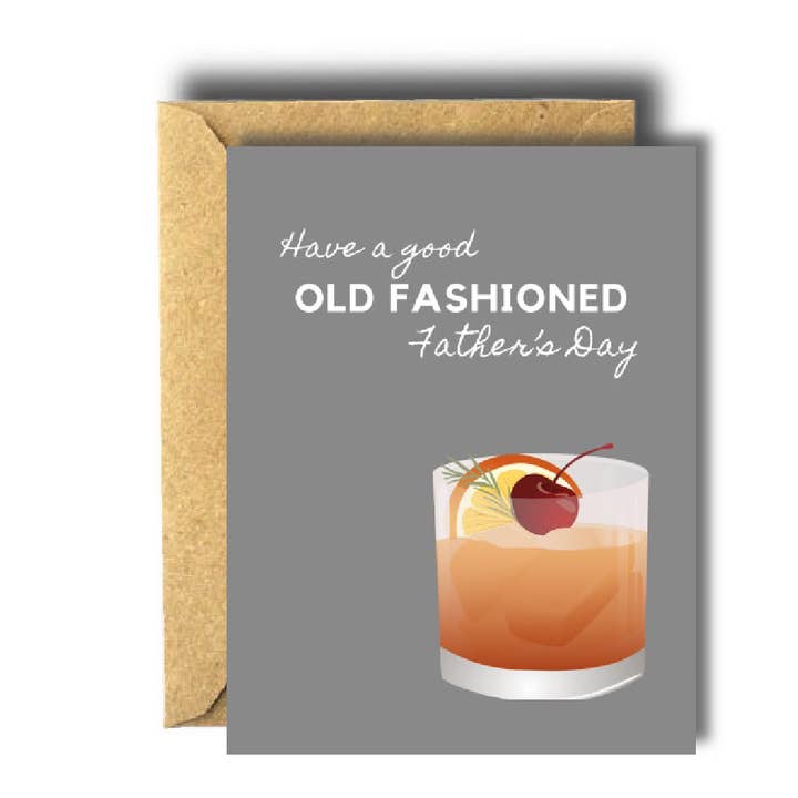 Tarjeta de felicitación del Día del Padre a la antigua para venta al por mayor de Bee Unique