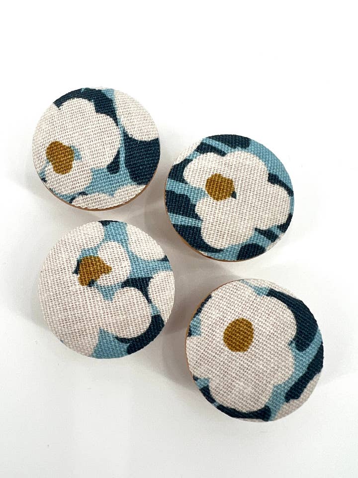 Juego de 4 tiradores de cajón de jardín floral para venta al por mayor de Rusty Canvas