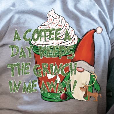 A COFFEE A DAY TRANSFER - DTF Transfer for wholesale by Sassy and Sublime