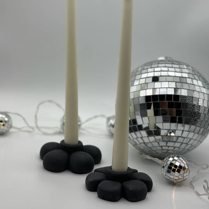 Burnt October - Wholesale Candle Holder - Flower candle holders- Set4