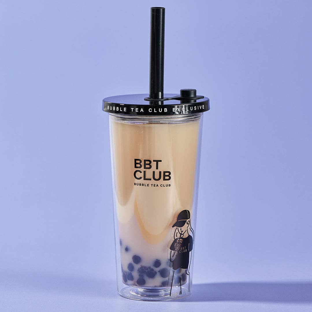 Bubble Tea Club – Engroshandel Drikkeglas/kop – Genanvendeligt bubble tea glas sæt14