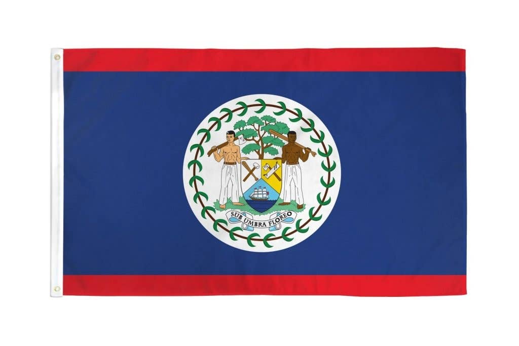 Flags Importer – wholesale Flag – Belize Flag 2x3ft Poly0