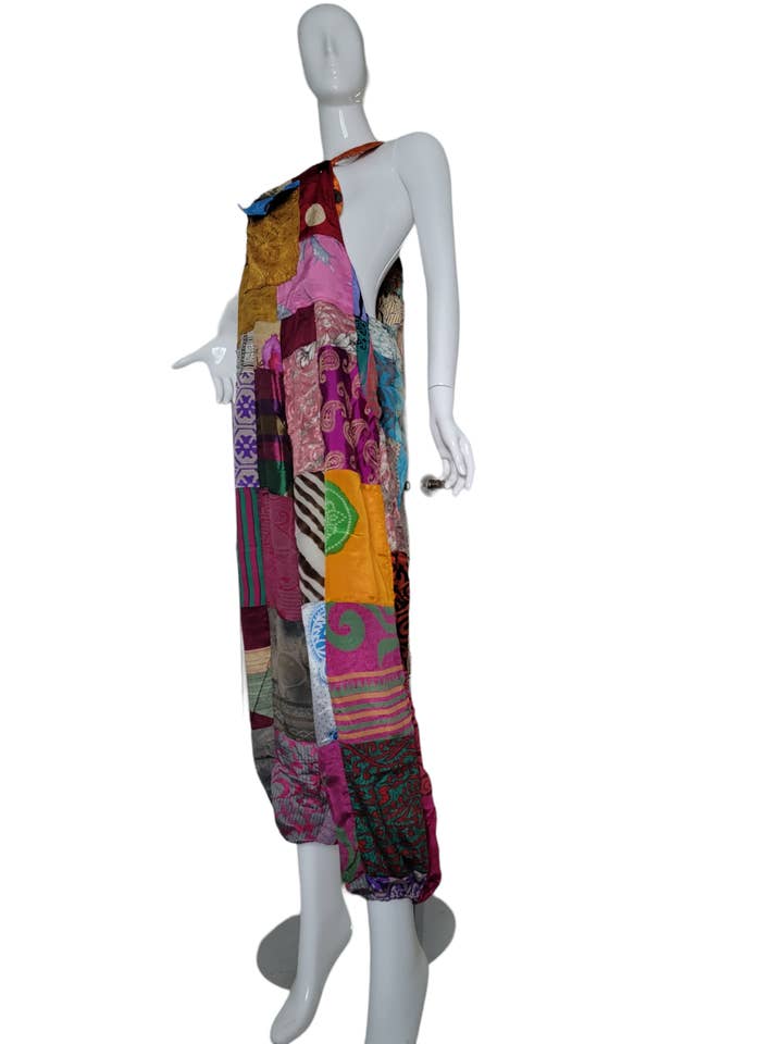 Evergreen Guardian Imports - Wholesale Jumpsuit - Women's - SK588 Patchwork Jumpsuit5