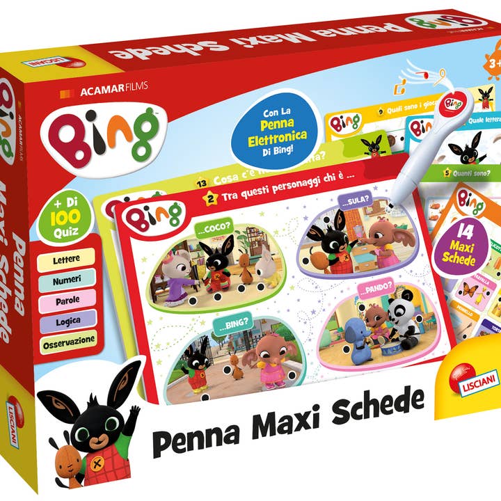 Bing Maxi Card Pen for wholesale by Liscianigiochi IT