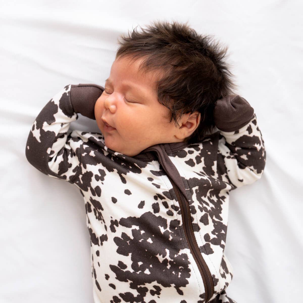 Dreamland Baby – Engroshandel Natdragt – til baby – Baby Bambus Pyjamas med DreamCuffs® - Ko3