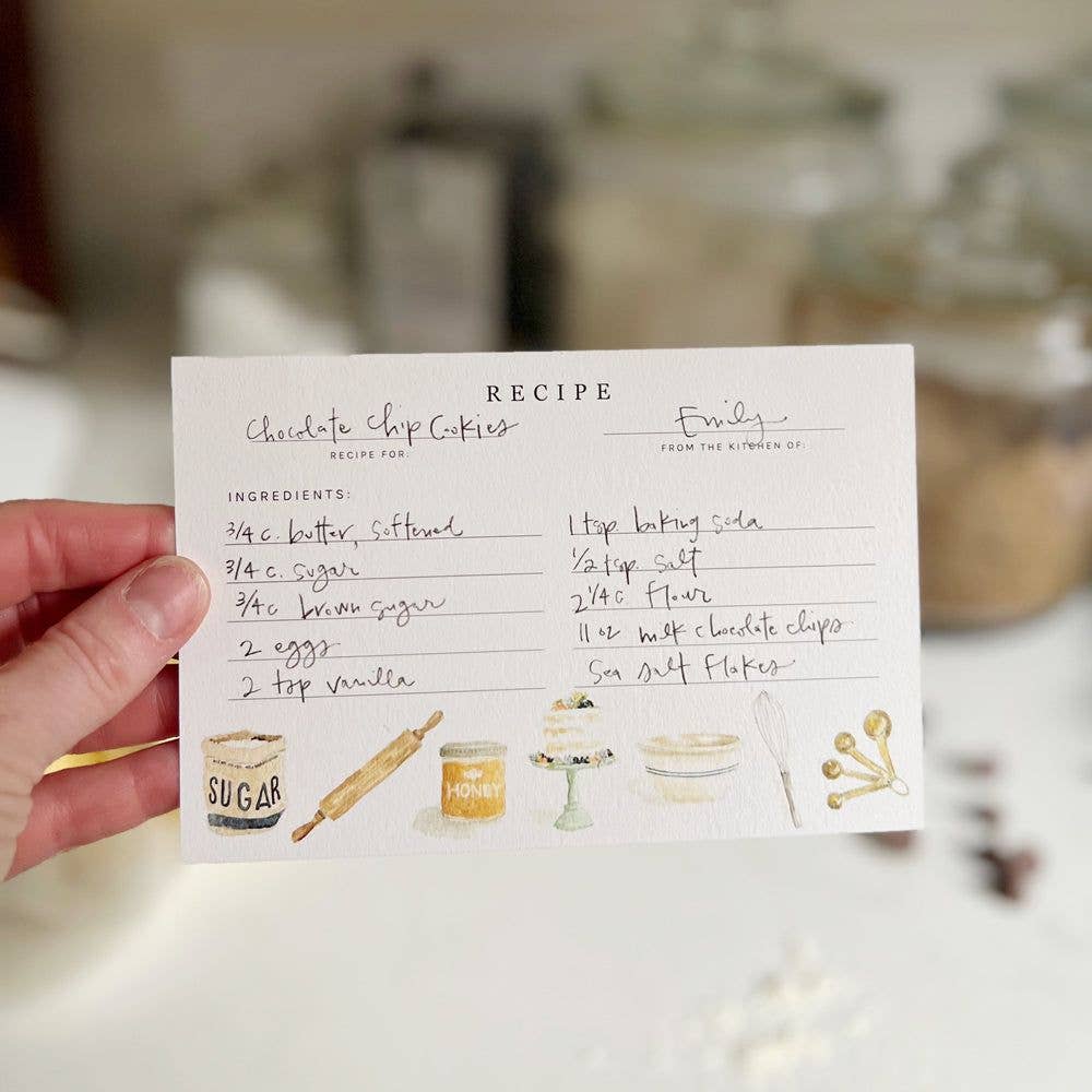 emily lex studio - Wholesale Recipe Card - baking recipe cards2