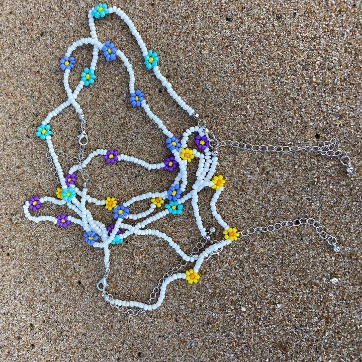 Colar e pulseira Sun Flowers por atacado de Palmatze