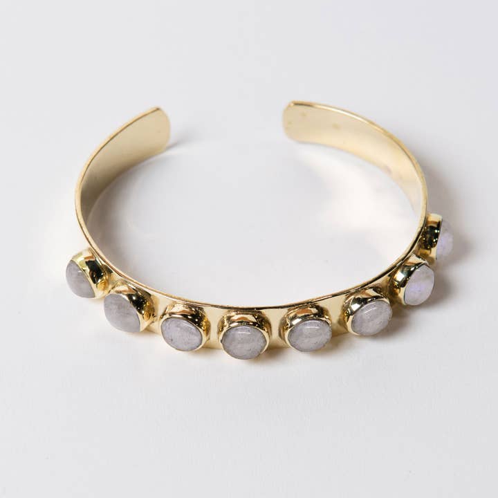 Addison Weeks - Wholesale Cuff Bracelet - Daniel Cuff - Moonstone