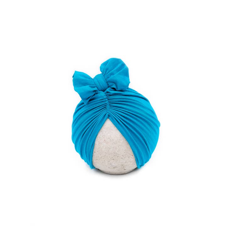 Classic Head Wrap Hat - Teal for wholesale by BluTaylor®