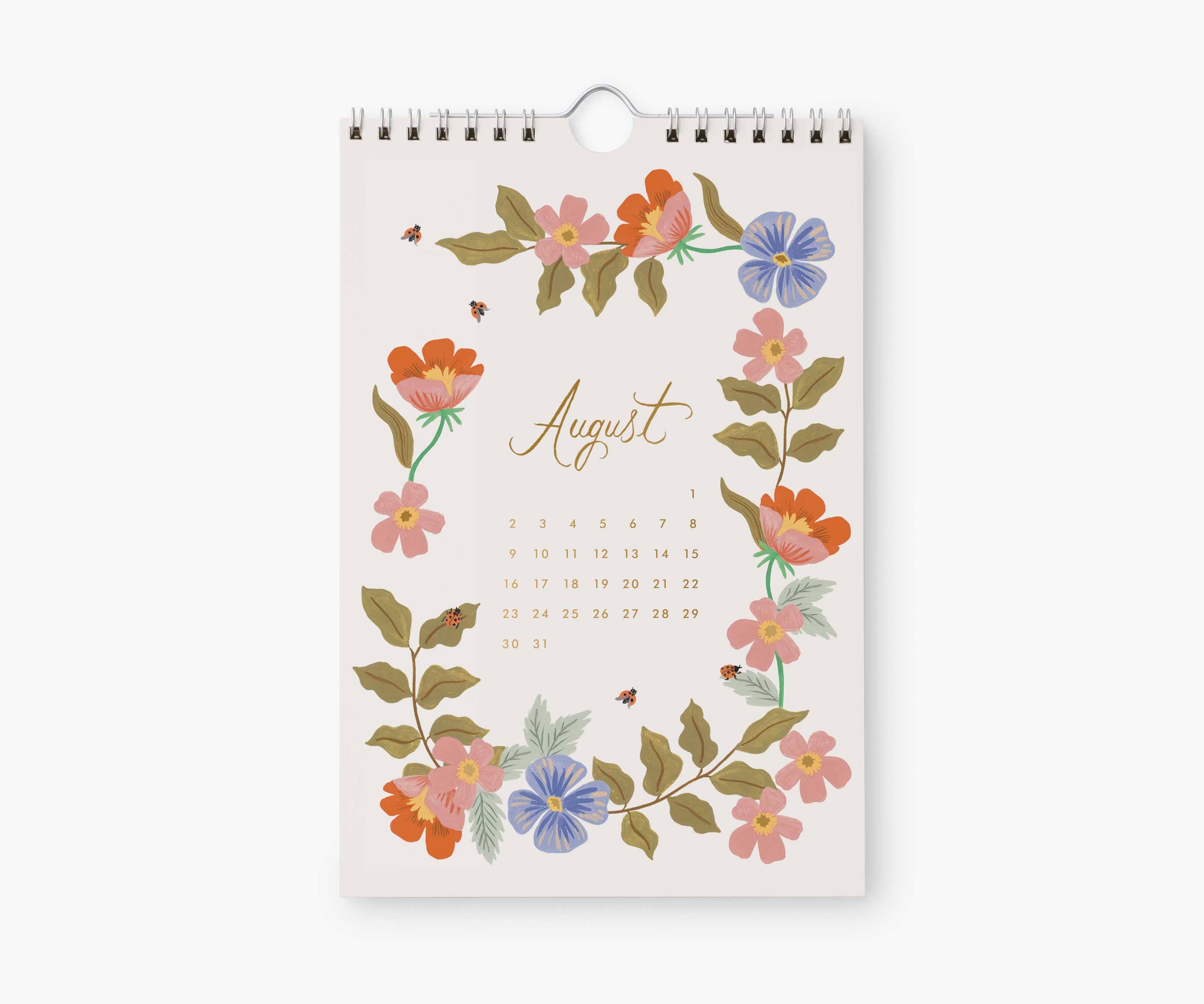 Rifle Paper Co. - Wholesale Calendar - 2026 Strawberry Fields Kitchen Calendar (6x9)8